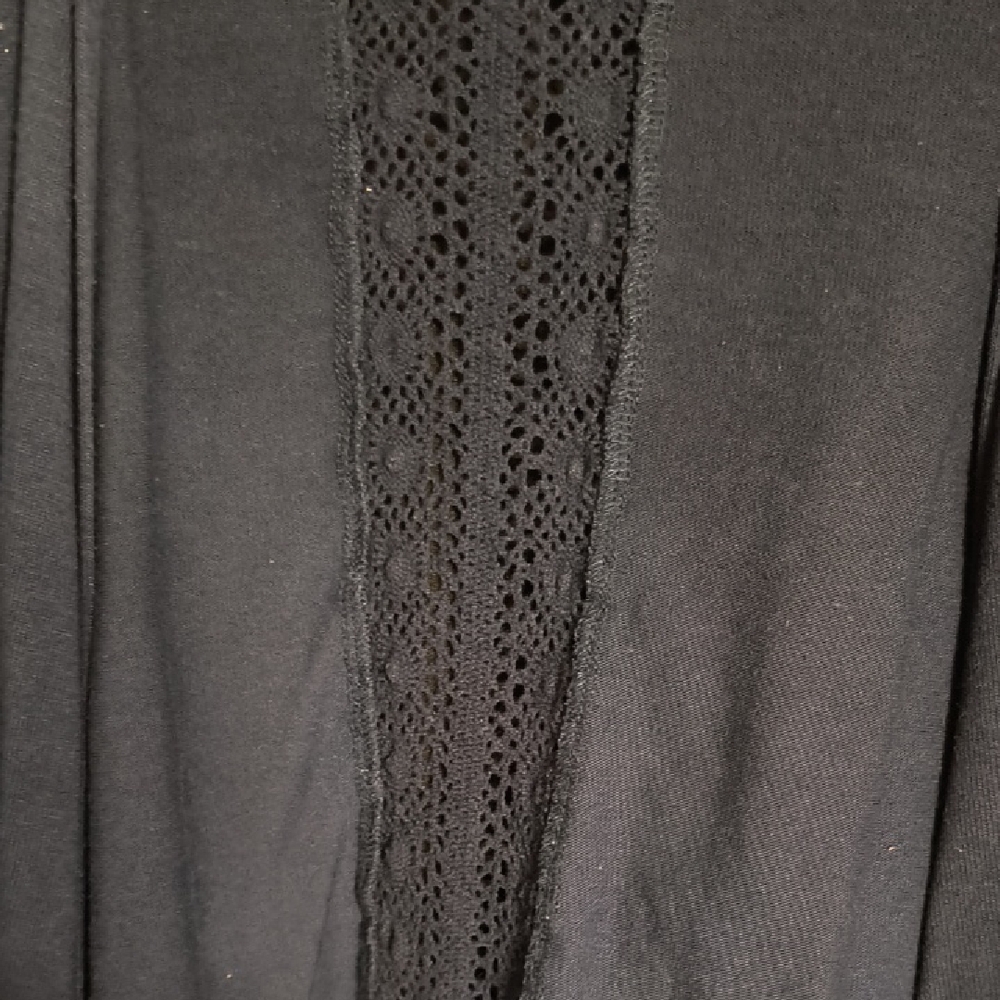 Terra & Sky Navy Lace Accent Cardigan